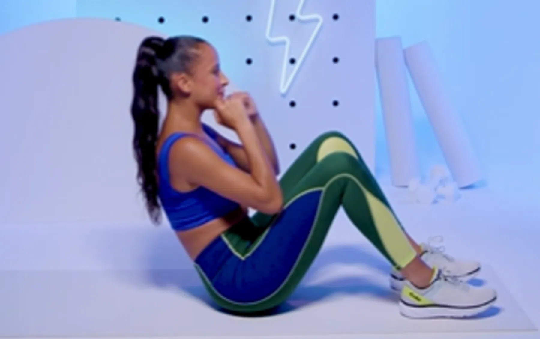 sit up oefening